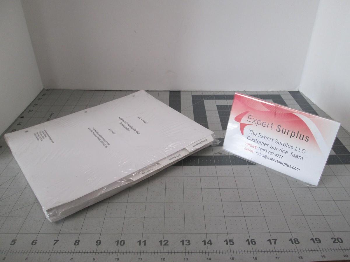 Used KLA, 1007, Automatic Wafer Prober Manual, 990-800192-99, New