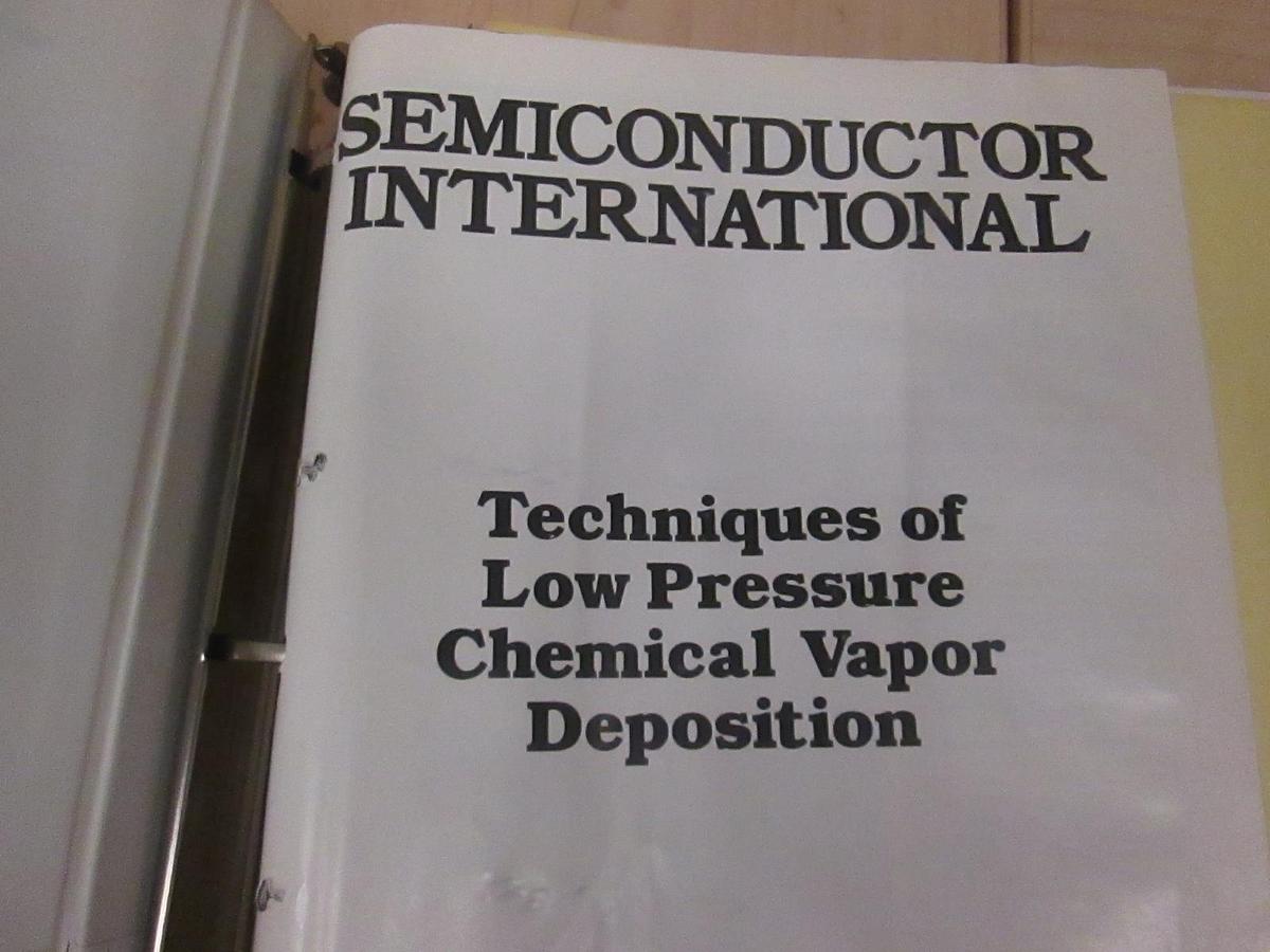 Used Semiconductor International Techniques of Low Pressure Chemical VaporDeposition