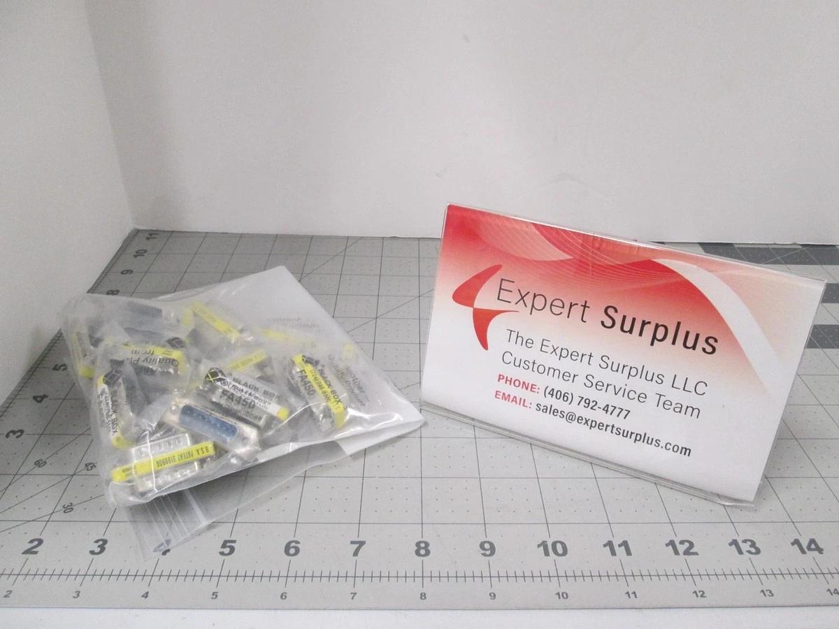 Black Box, FA450, Adapter, DB15 Male/DB15 Male, Shielded, New, Lot of 23