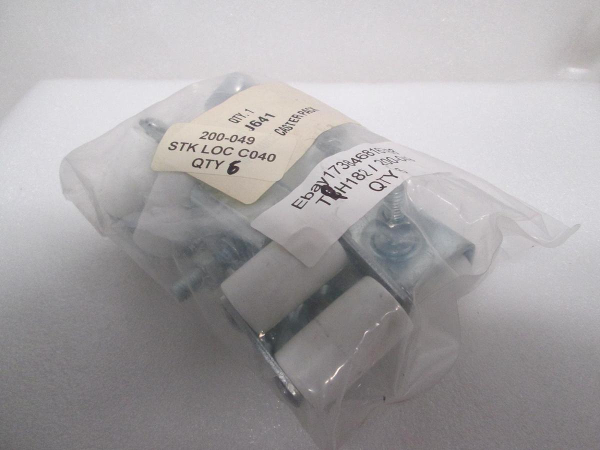 Appliance Caster Pack, 200-049, New, Lot of 6