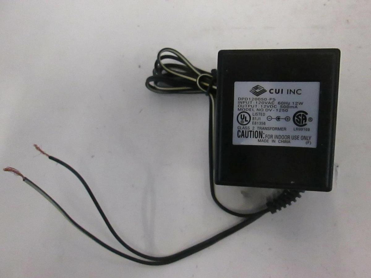 Used CUI Inc. Power Supply, DV-1250, Used
