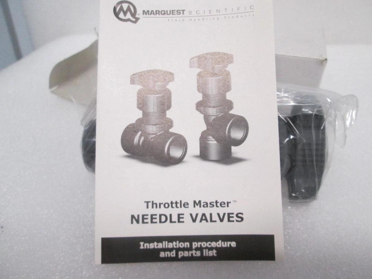 Marquest Scientific, NA-250-PVC, Throttle Master Needle Valve, New