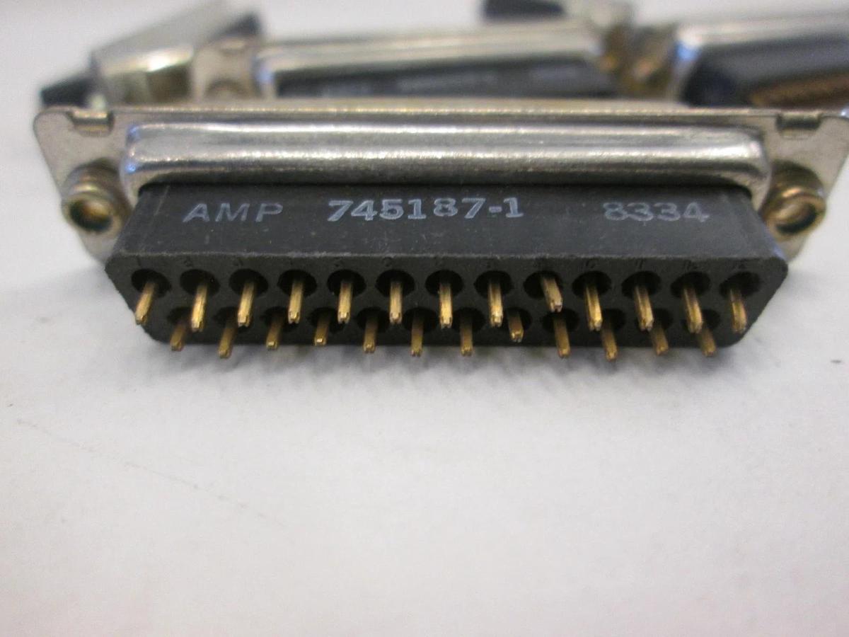 AMP, 745187-1, DB25-S Straight PCM Assy, New, Lot of 5