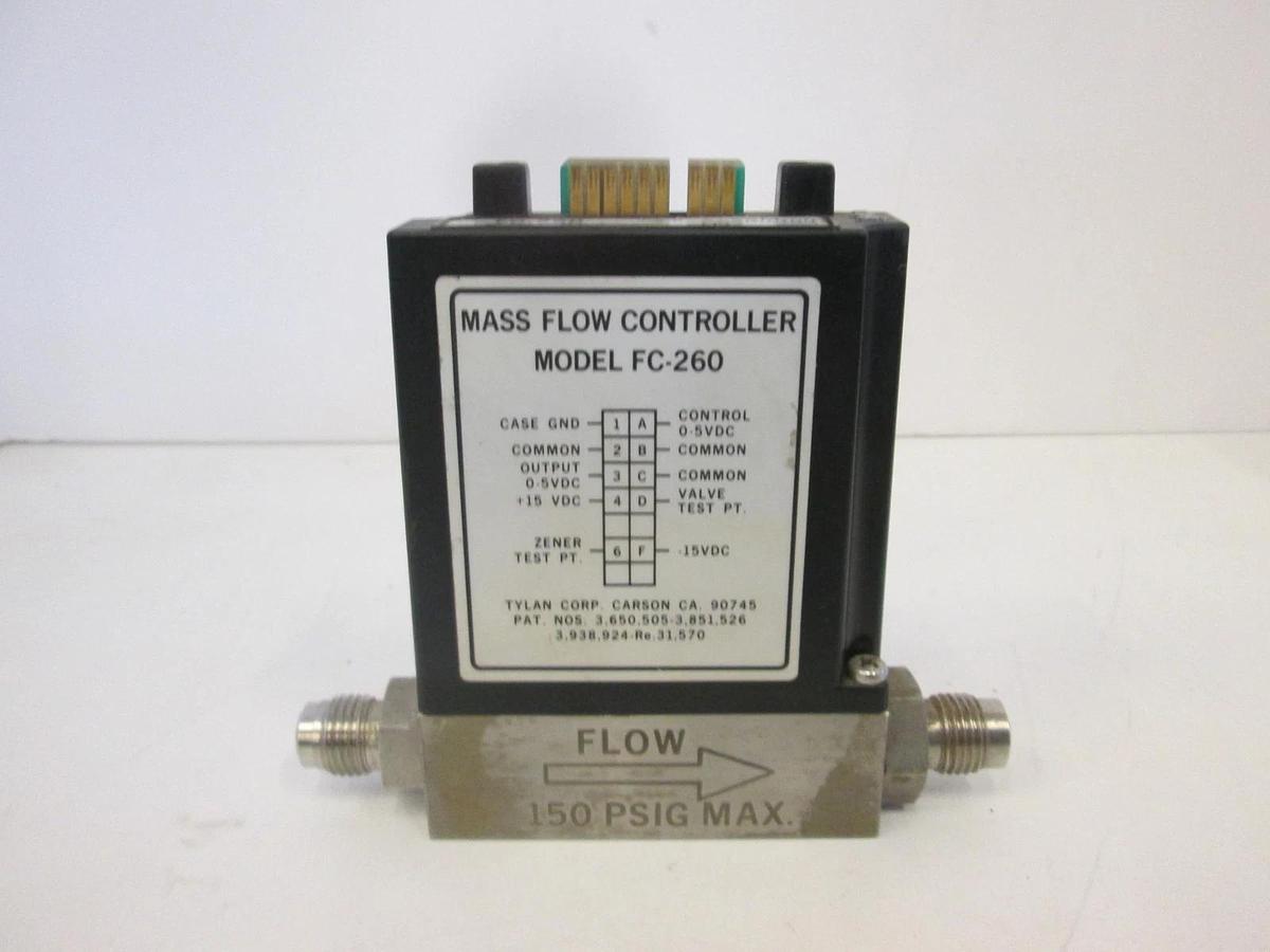 Used Tylan, FC-260, Mass Flow Controller, N2, 1 SLPM, Used