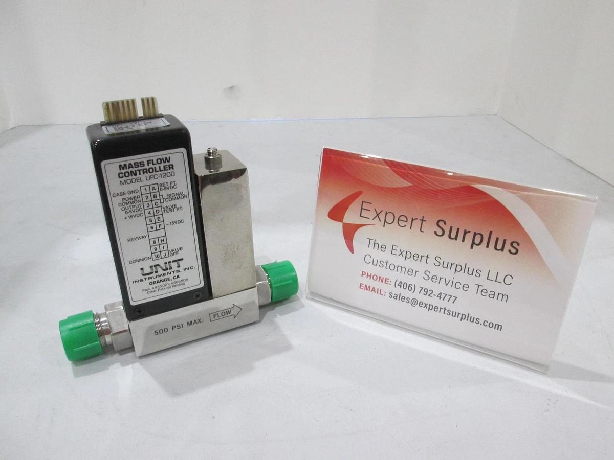 Unit, UFC-1200, He, 5 SLM, Mass Flow Controller, New