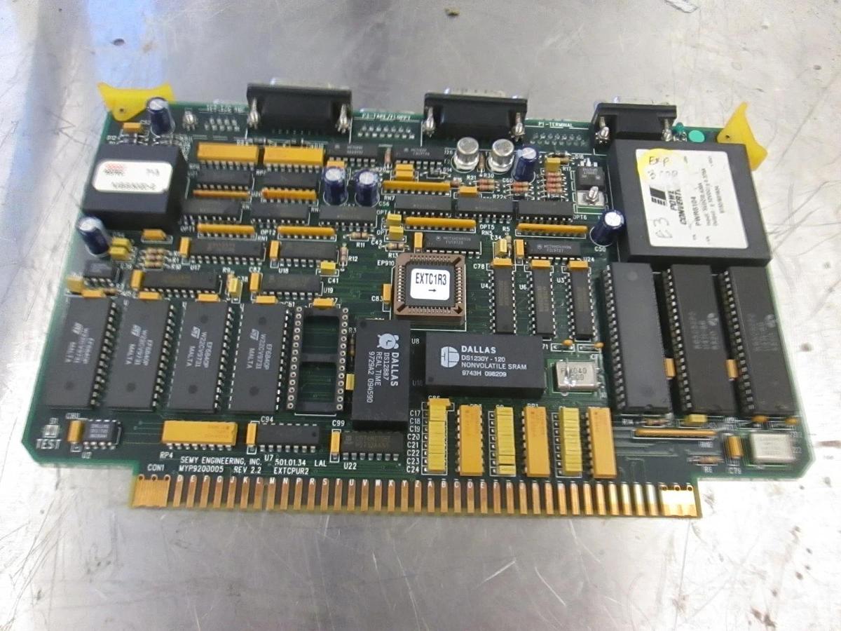 Used Semy Engineering, 501.01.34 MYP9200005, CPU Controller, Used