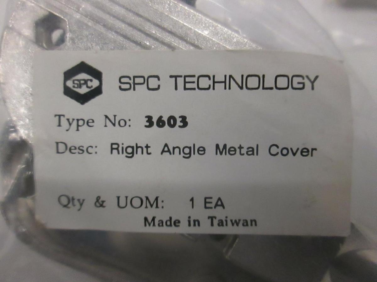 Used SPC Technology, Right Angle Metal Cover, 3603, New, Lot of 15