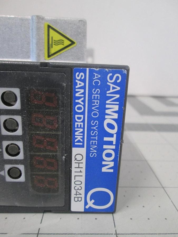 Used Sanyo Denki, QH1L034B-01D, SanMotion, AC Servo System, Used