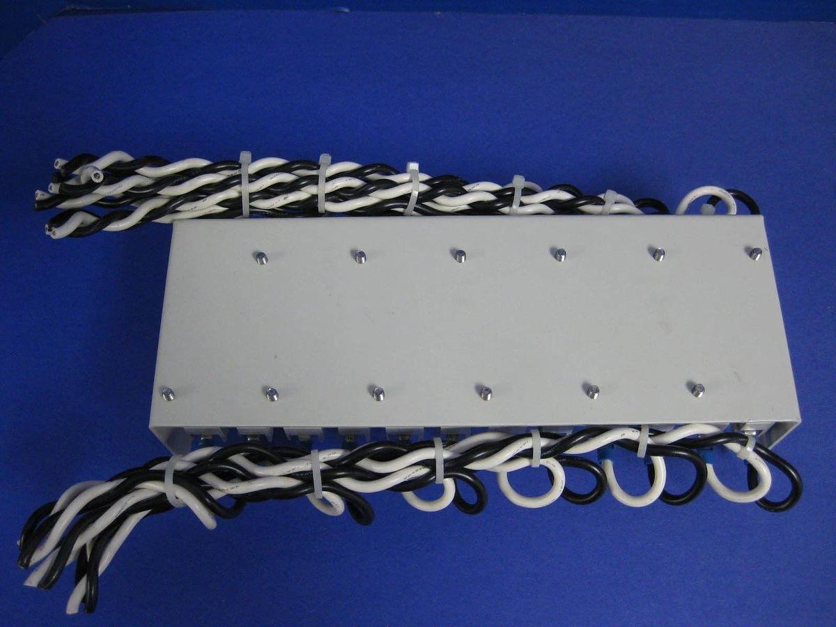 Used Mitsubishi Circuit Protector CP30-BA 15A 220V, 2 Pole, Lot of 6 Bracket Mounted