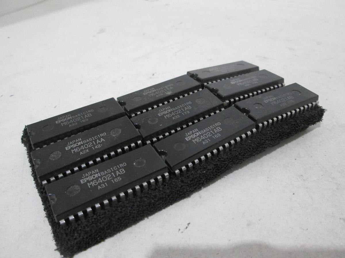Epson, M64021AB, Integrated Circuit, New, Lot of 8