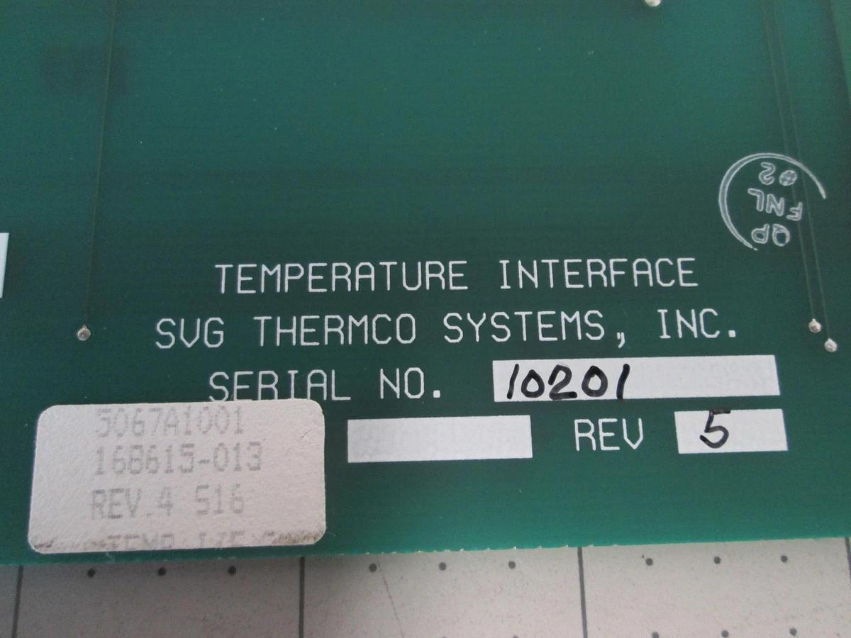 SPT Micro Aviza AVP, 168615-013, Temperature Interface, New
