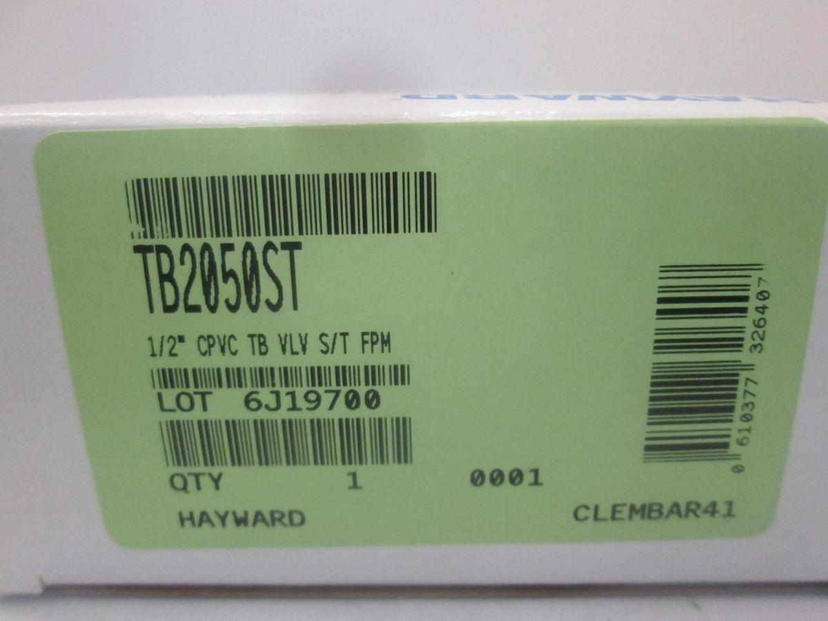 Hayward, TB2050ST, True Union Ball Valve, 1/2", New