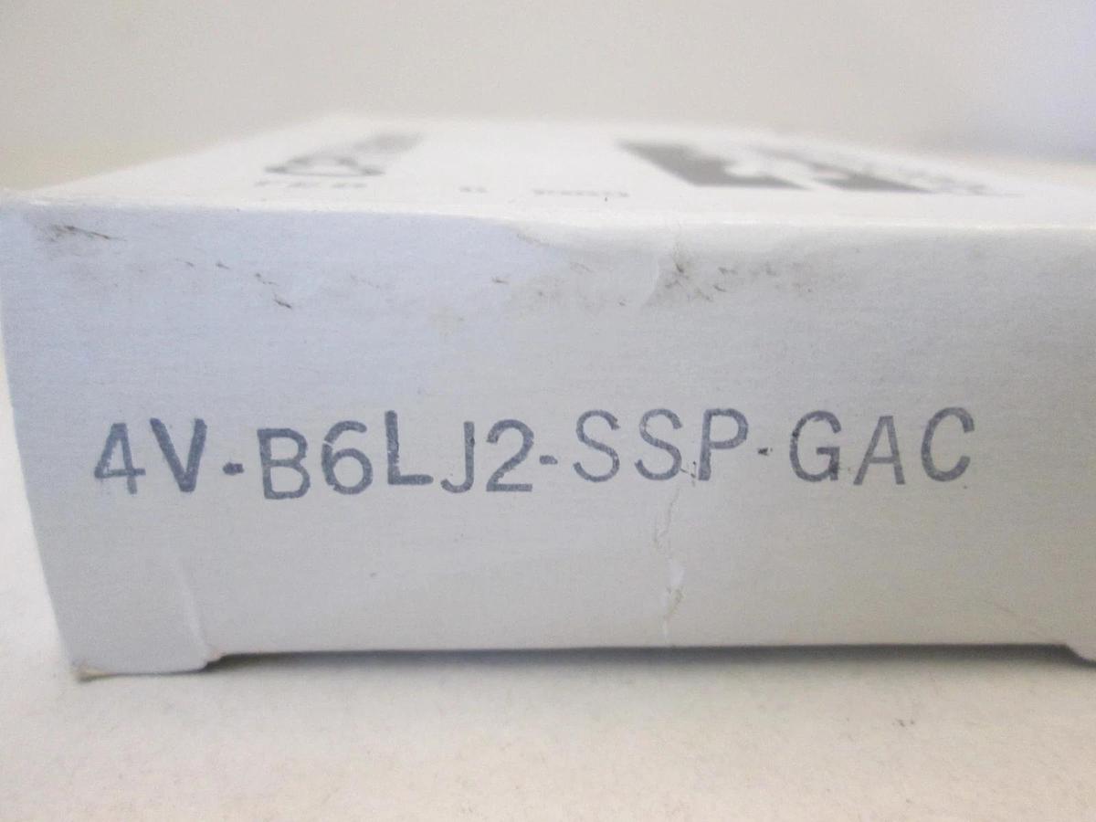 Parker, 4V-B6LJ2-SSP-GAC, 2 Way Ball Valve, New