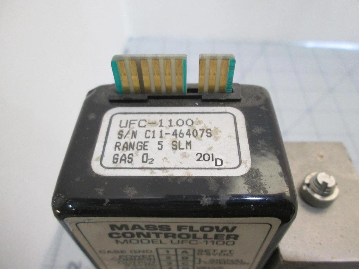 Used Unit, UFC-1100, O2, 5 SLM, Mass Flow Controller, Used