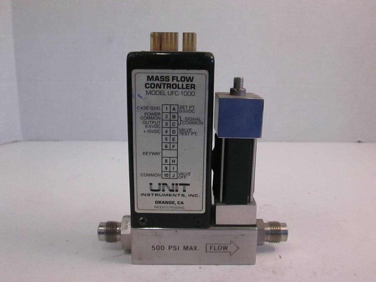 Used Unit UFC-1000 Mass Flow Controller MFC, O2, 1 SLM