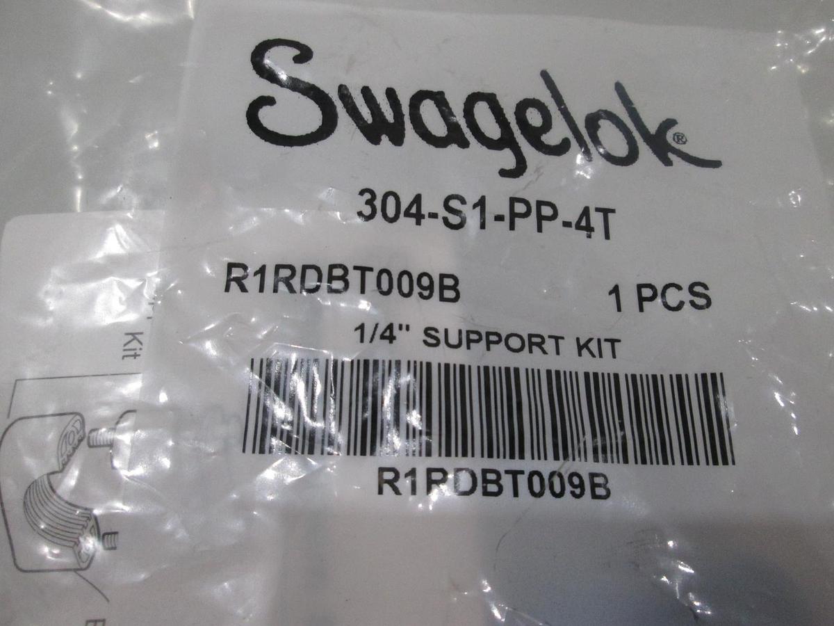 Used Swagelok, 304-S1-PP-4T, 1/4" Support Kit, New