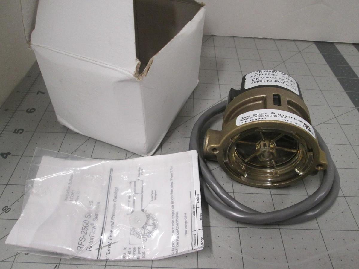 Used GEMS Sensors Type RFS, RotorFlow P/N: 156265, NIB