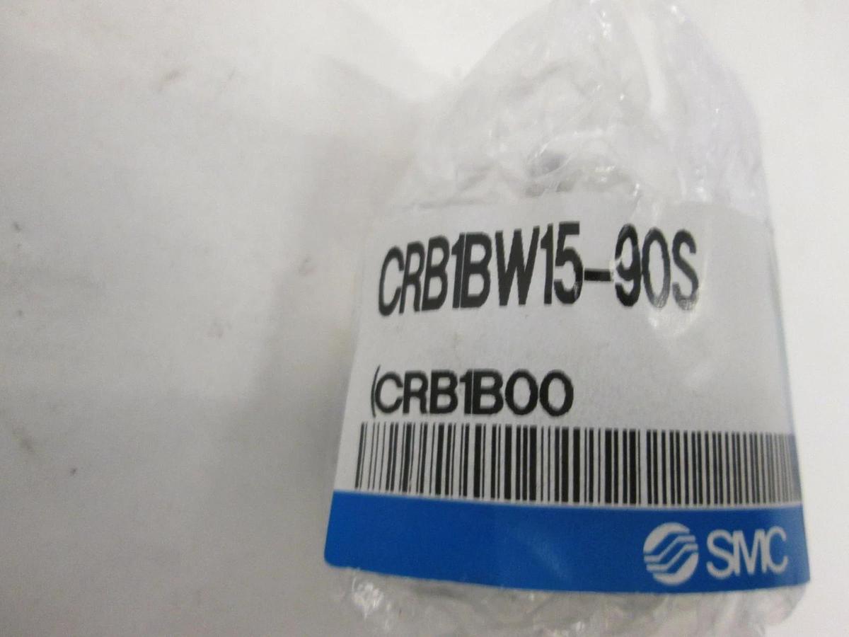 SMC, CRB1BW15-90S, Miniature Pneumatic Rotary Actuator, New, Lot of 3