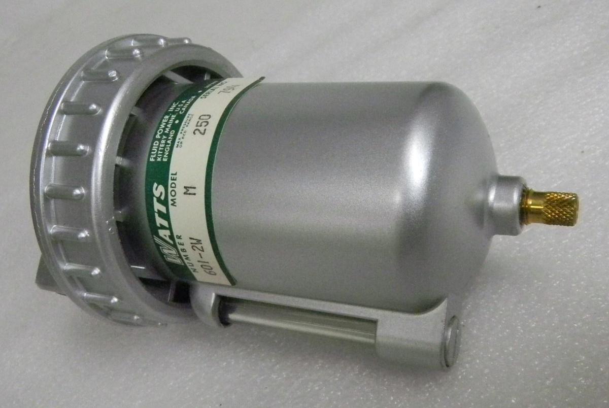 Watts Fluid Power 601-2W Coalescing Filter , 250 PSI, Model- M, 1/4" F NWOB
