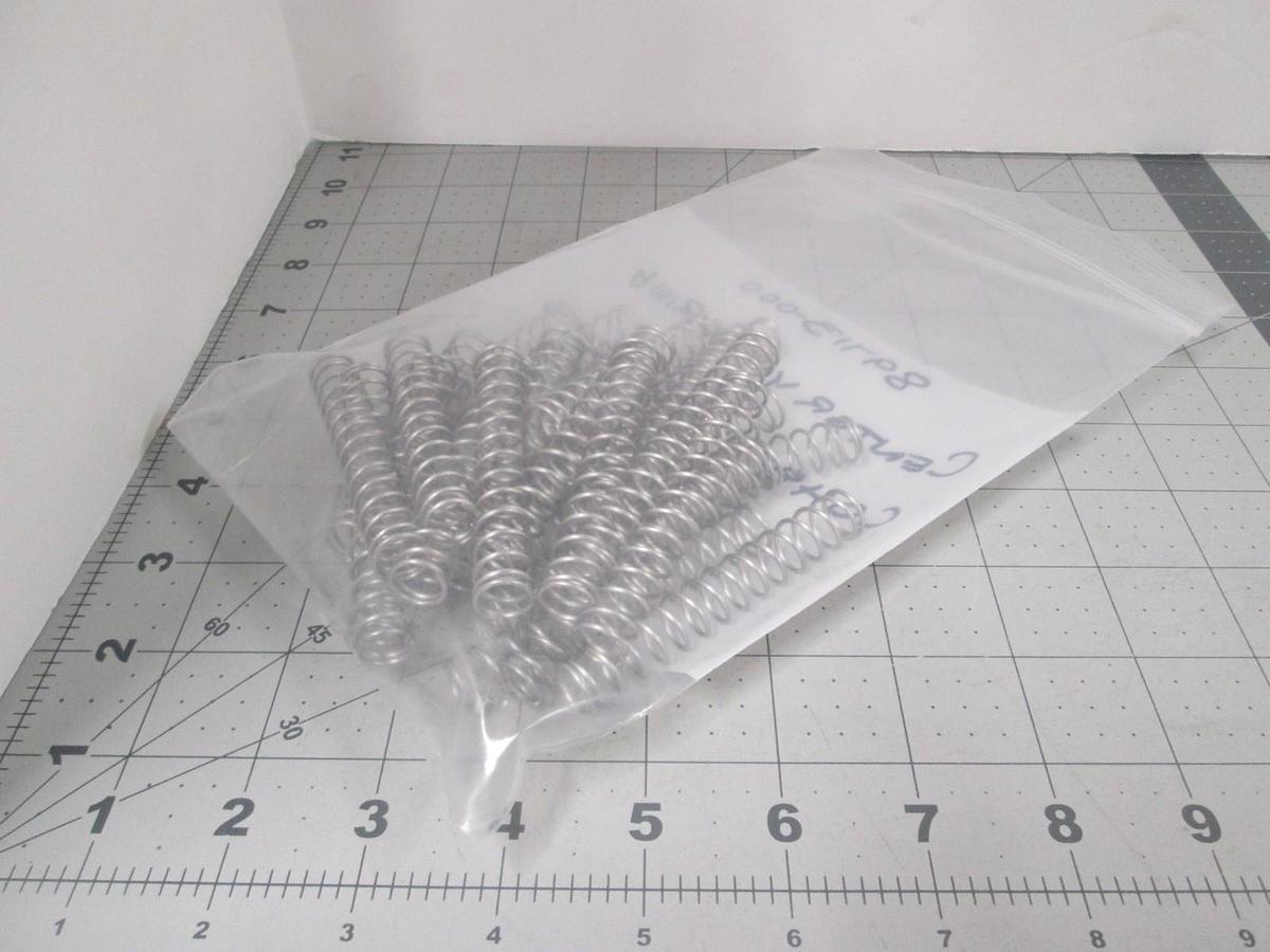 Century Spring, Compression Spring, SS .48" OD x 3" L x .39 ID, New, Lot of 25