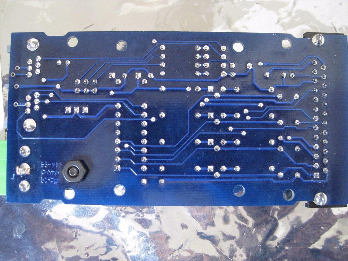 Used AI0-100 Double Ethernet Interface PCB with Cables, for a wafer lithography track