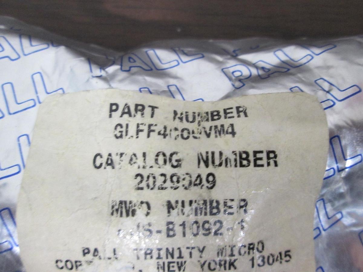 Pall, GLFF4000VM4, Inline Gas Filter, New
