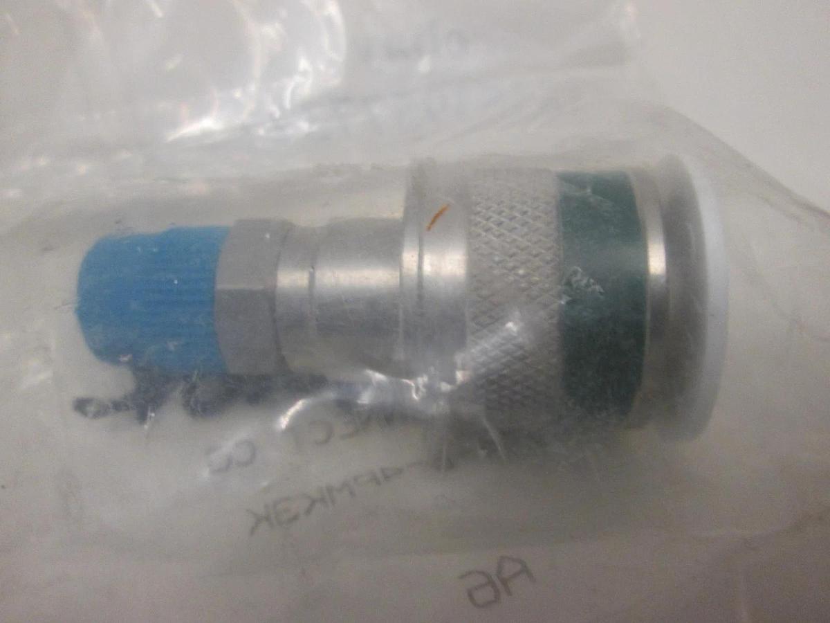 Swagelok, SS-QC4-B-4PMK3K, BODY,QK-DISC,14MPT,GRN,KR, New