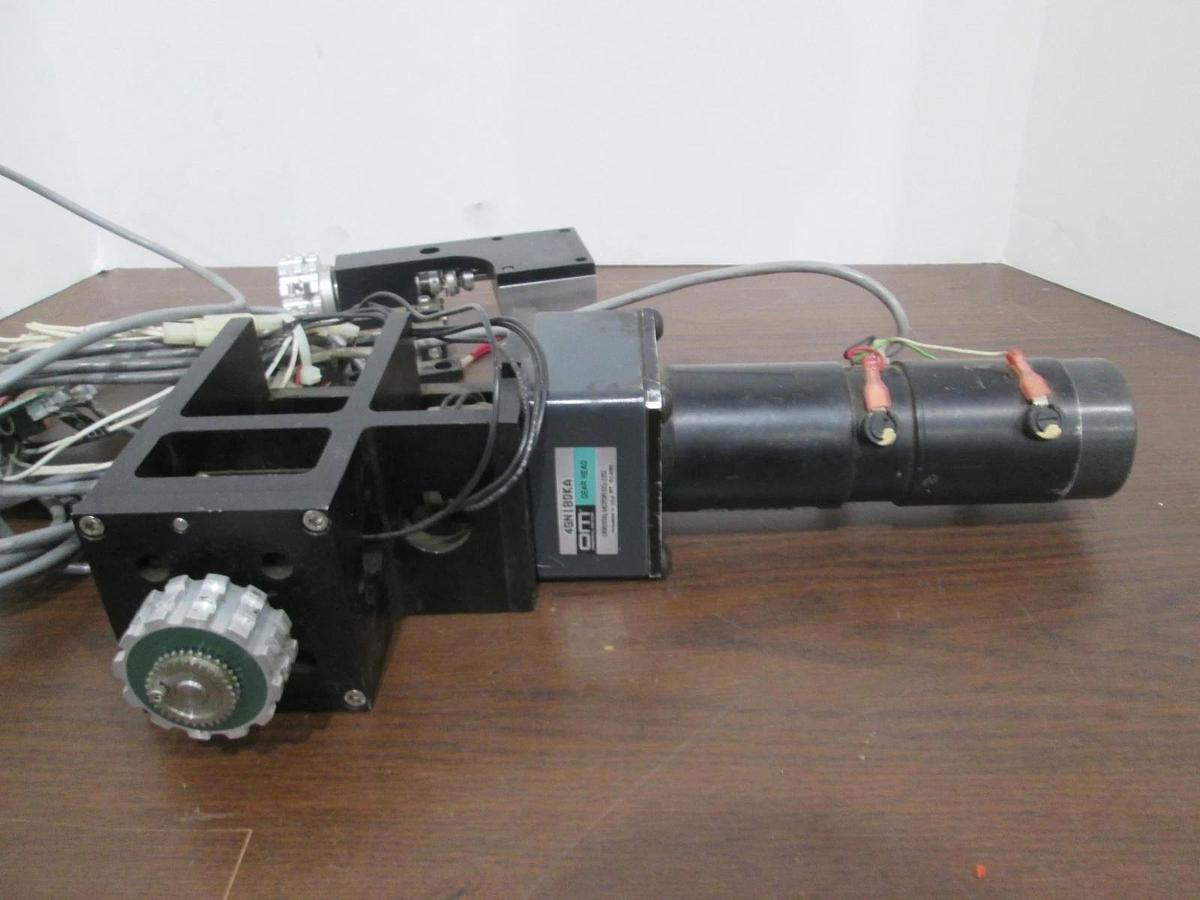 Used QMC, 23DCMTG2365, Servo Motor Assy, 4GN180KA Gear Head, Used