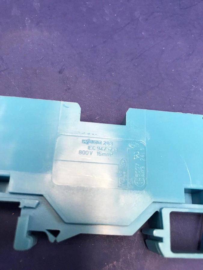 Wago 283-604 Terminal Block, 800V 16mm2 Box of 10