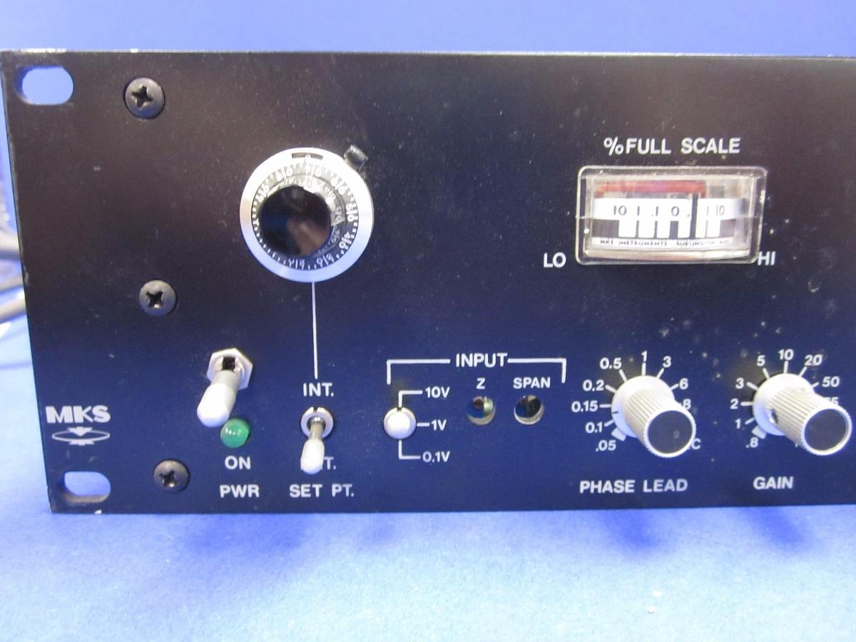 Used MKS Type 250B Controller, 250B-1-A, 10-0-10 % Full Scale