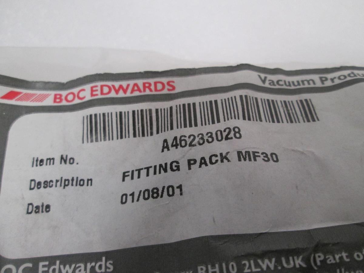 Used Boc Edwards, Fitting Pack MF30 w/ Coseal and Clamp Kit, New