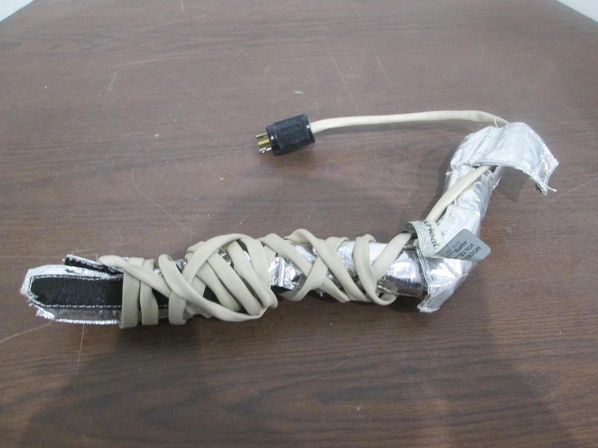 Used BriskHeat, RCK211013, Insulator Jacket, 120V, .46A, 55W, Single Phase, Used