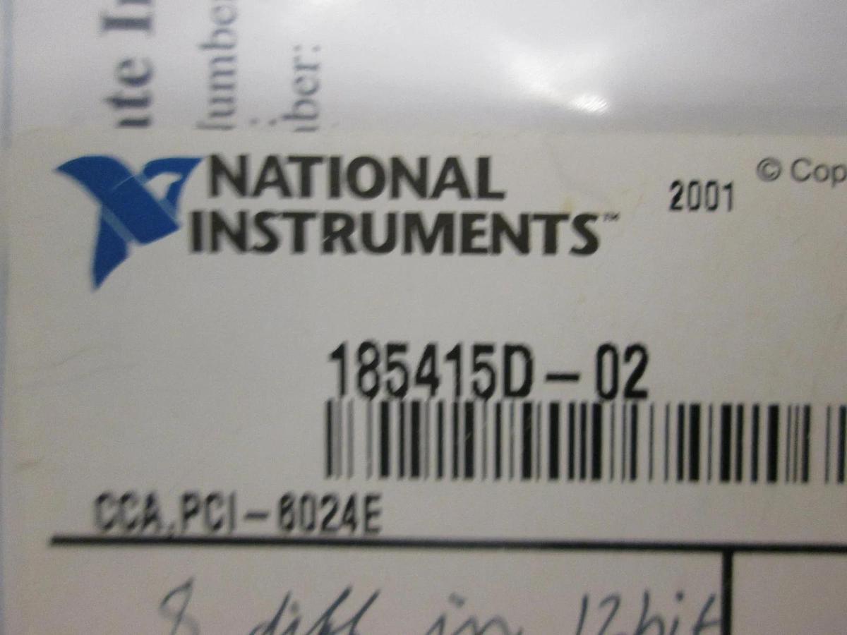 National Instrument, 777743-01, PCI-6024E, Low Cost Multifunction I/O, New