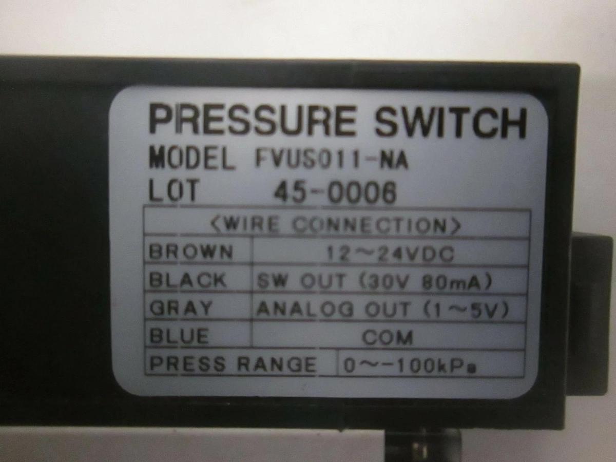 Used Pisco, FVUS011-NA, Pressure Switch, Used, Lot of 6