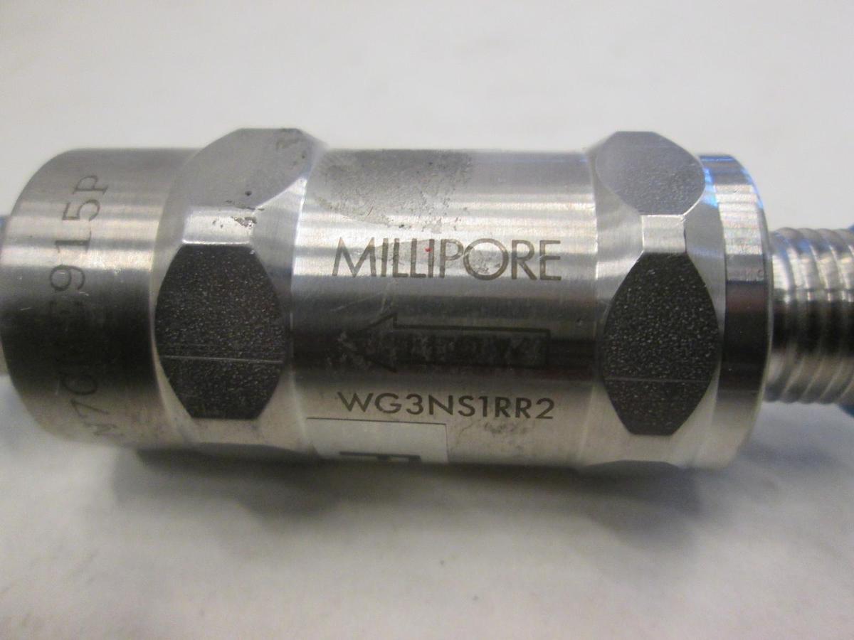 Used Millipore, WG3NS1RR2, Inline Gas Filter, Used