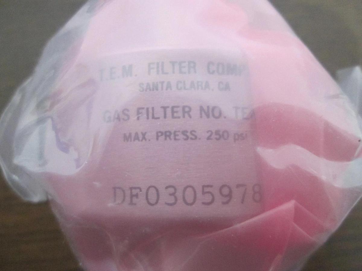 T.E.M. Filter Company, TEM-728, Gas Filter, New
