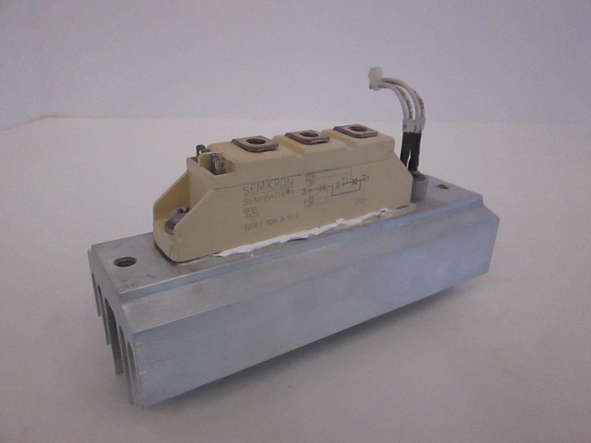 Used Semikron, SKKT 106 B 16 E, Power Supply Module, Used