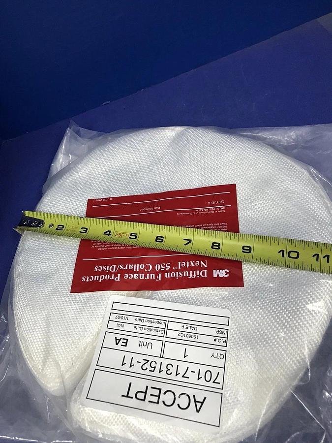 3M Diffusion Furnace Thermal Disc, Size 12" Diameter, 1.5" Thick, rear