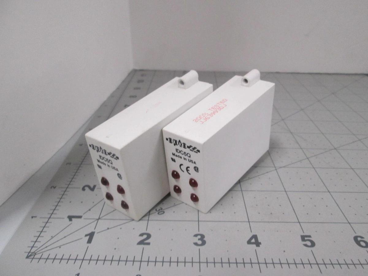 Used Opto 22, IDC5Q, 4-Channel AC/DC Input Module, Used, Lot of 2