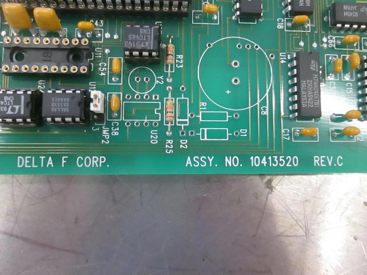 Used Delta F PCB Assy, 10413520, Used