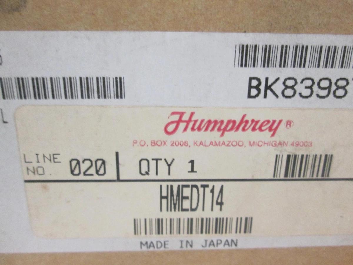 Humphrey, HMEDT14, Vacuum Ejector, New