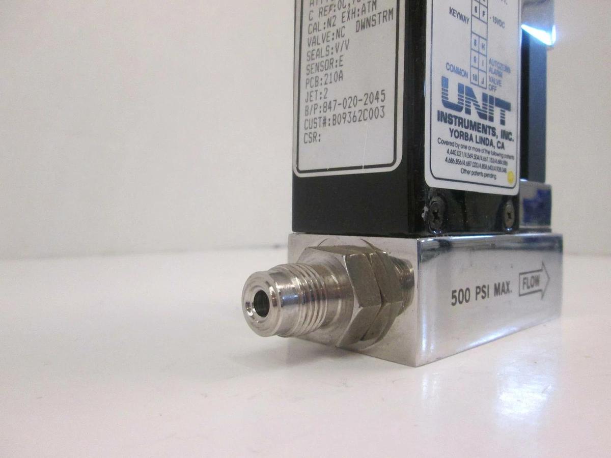 Used Unit UFC-1020 Mass Flow Controller MFC, O2, 500 SCCM