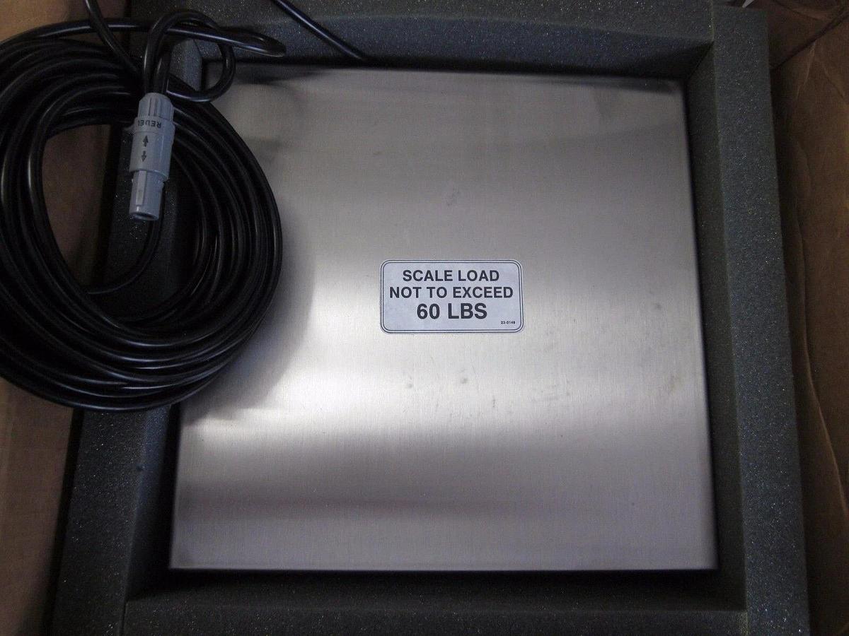 Used Span GCS-300 Gas Cylinder Scale, 60LBS, Stainless Steel, NIB Semi Gas