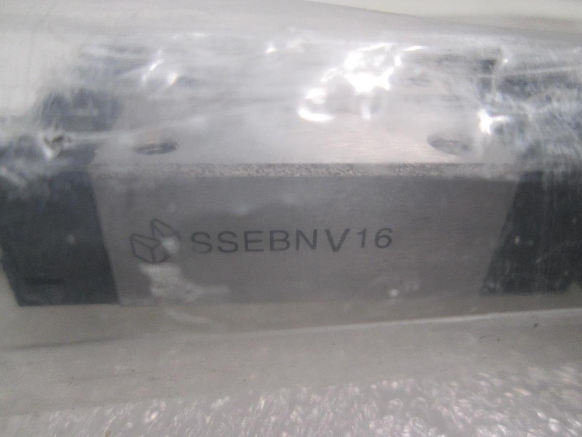 Used Misumi, SSEBNV16, Linear Bearing Block w/ Slide Rail, New
