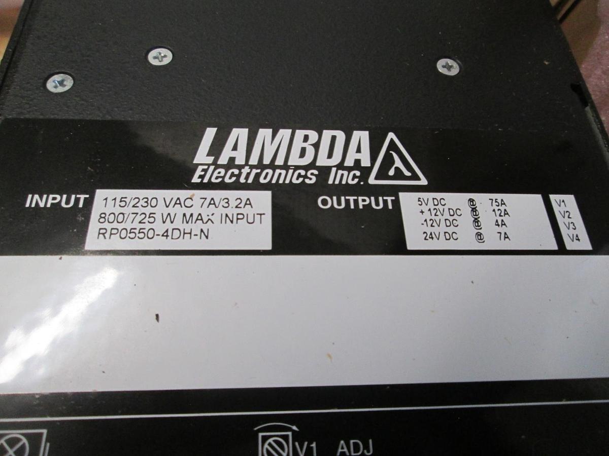 Lambda, RP0550-4DH-N, Power Supply, 500W Max Power, New