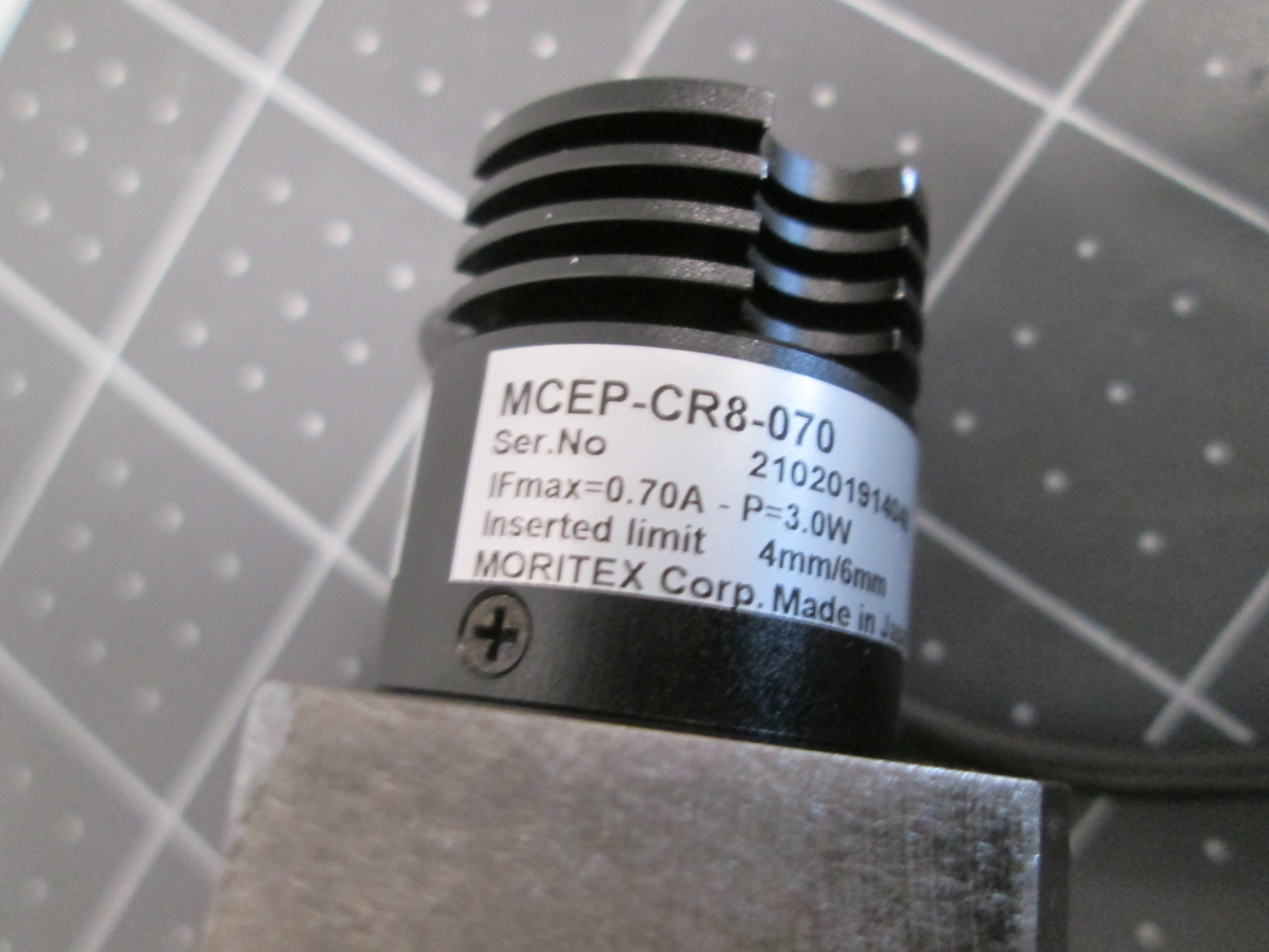 Used Lot of 2 SMC MKA20-20L Rotary Clamp Pneumatic Cylinder 20mm Bore 20mm Stroke