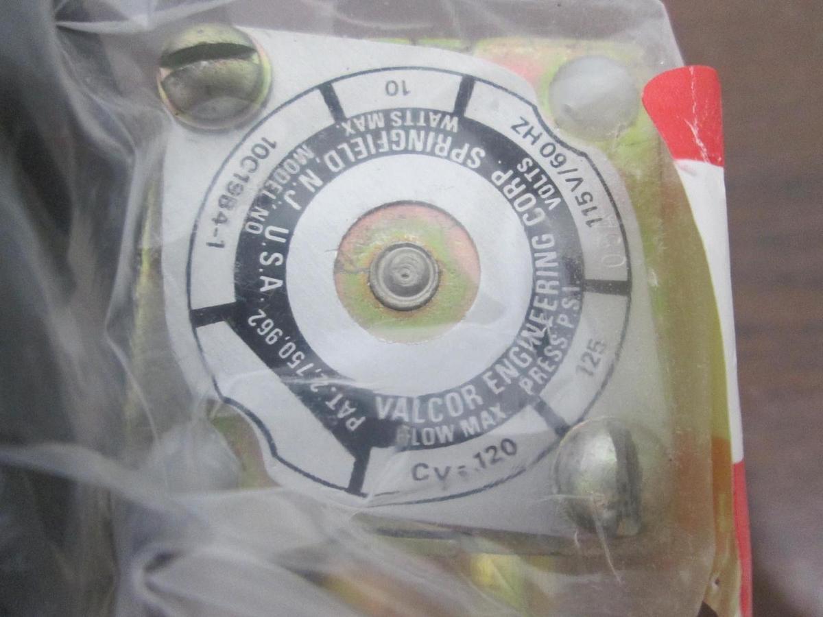 Used Valcor Engineering, 10C1984-1, Solenoid Valve, 10W, 125PIS, Used