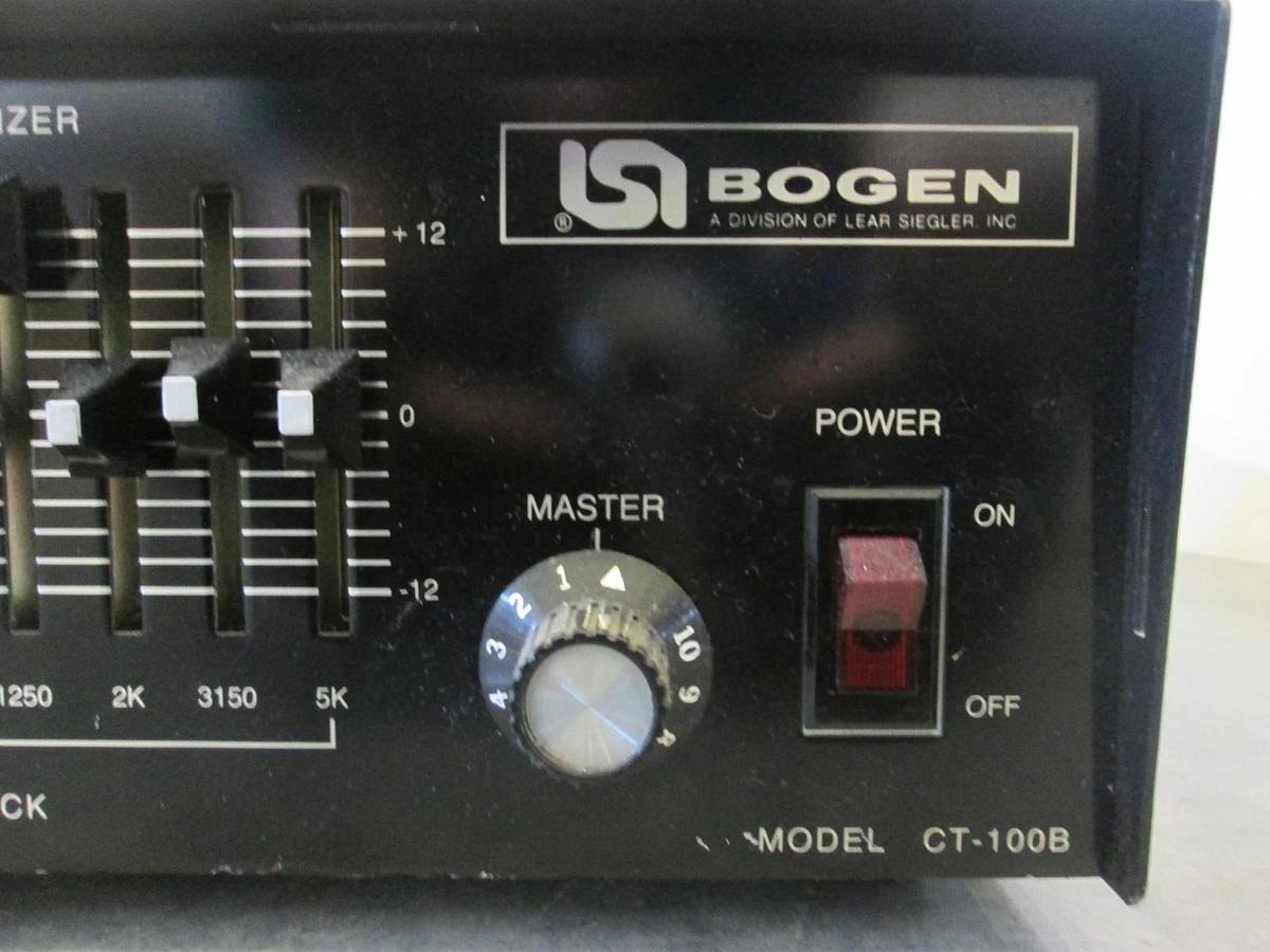 Used Bogen, Acoustic Equalizer, CTS-100B, Used