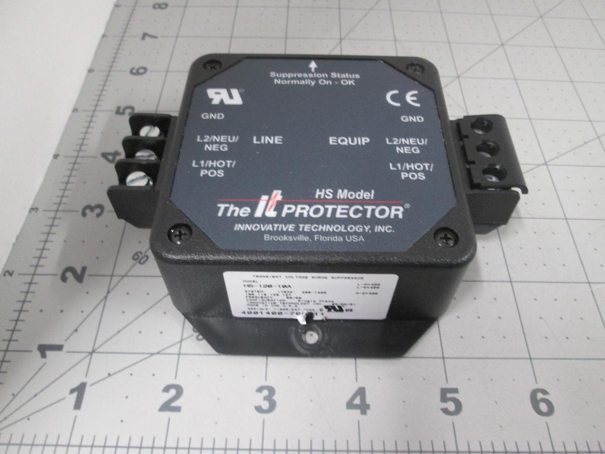 Used Eaton, Innovative Technology, HS-120-10A, Voltage Surge Suppressor, Used