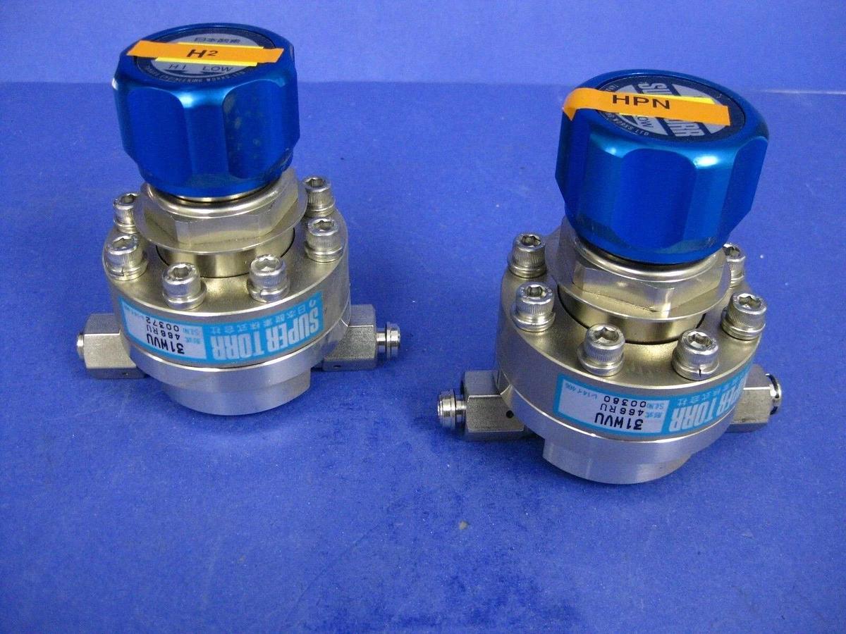 Used Tanaka 31WVU / 466RU Super Torr Regulator Valve - Lot of 2, Used